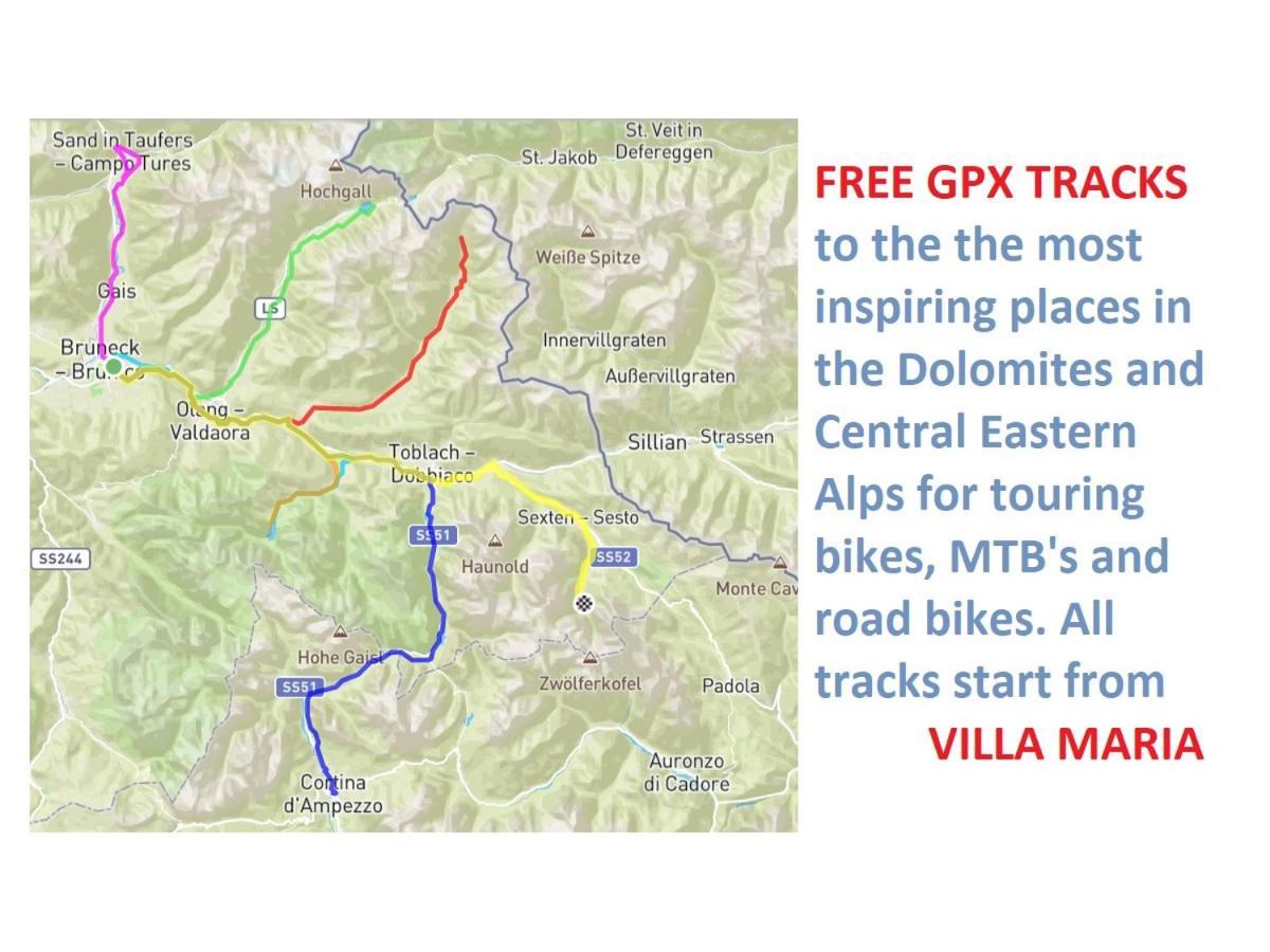 Bed&Bike Bruneck - Brunico Hotel Luaran gambar